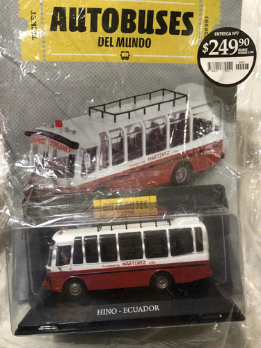 Colección Autobuses Del Mundo N*7 Hino Ecuador