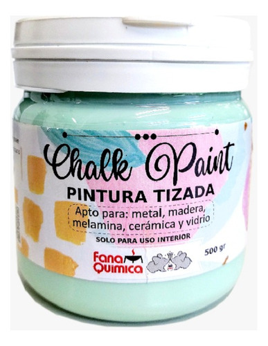 Chalk Paint 250gs | Pintura De Tiza Tizada | Fana Química