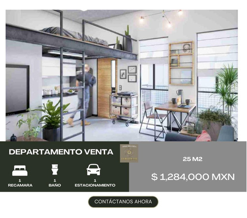 Departamento De 1 Recamara En Venta En Cuauhtémoc 