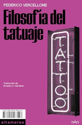 Libro Filosofía Del Tatuaje De Vercellone Federico Altamarea