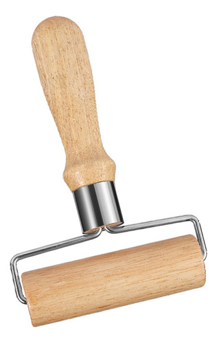 4 Paquete De 2-6 Rodillos De Madera Antiadherentes En Medio