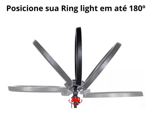 Ringlinght Profissional Grande High Light + Tripé 2.1m