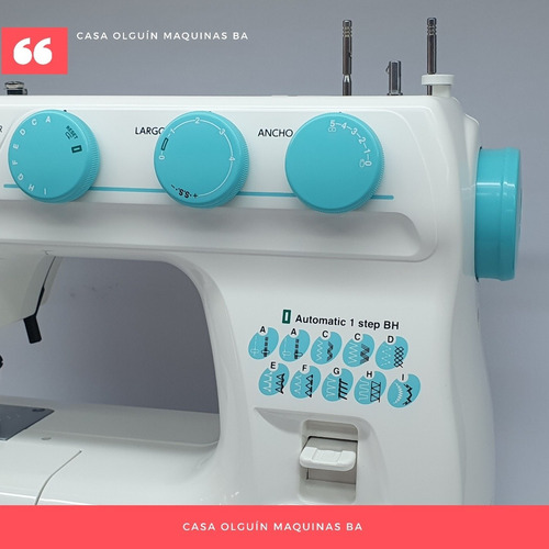 Janome 3016 + 20 Agujas Pb D Regalo 68 Fun Luz Led Overlock