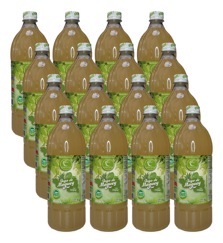 Jugo Magey Con Nopal Verde Santo Natural Original 16 Pack
