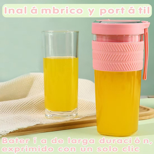 Mini Vaso Licuadora Procesadora Portatil Usb Recargable