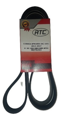 Correa Única Jac 1061  Cummins 8pk1800