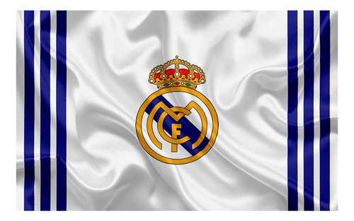 Bandera Real Madrid 1.50x90cm Exterior Grande