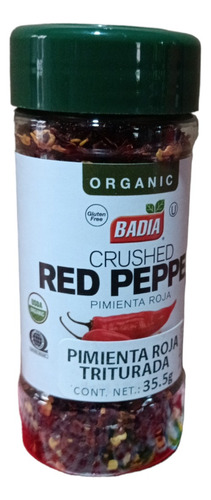 1 Pz Badia Pimienta Roja Triturada 35g C/u