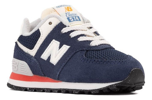 Tenis New Balance 574 Mod. 99402008 Bebe Azul Marino / C