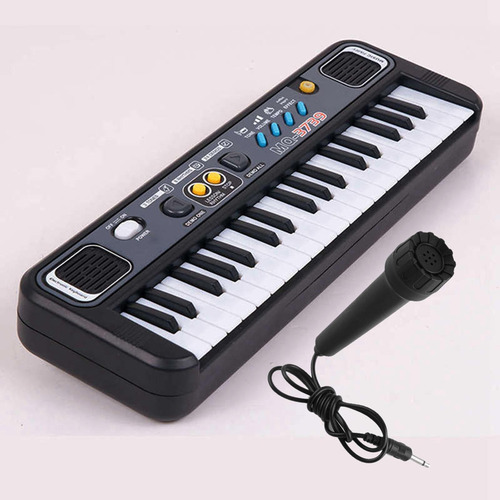 Mini Teclado De Piano Eléctrico Digital Portátil De 37