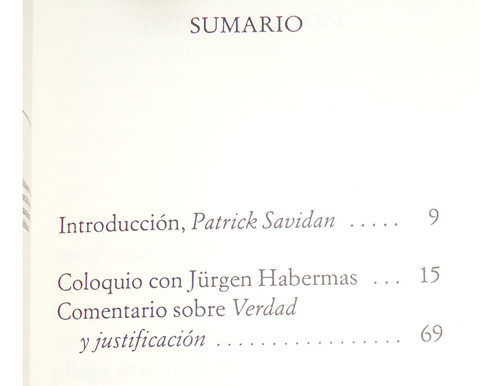 La Etica Discurso Y La Cuestion De La Verdad Jurgen Habermas (Usado)