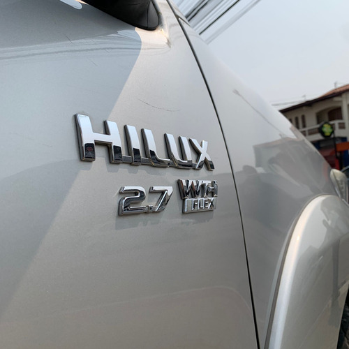Toyota Picape Cabine Dupla Toyota Hilux Cabine Dupla 2.7 SRV CD 4x4 (Flex) (Aut)