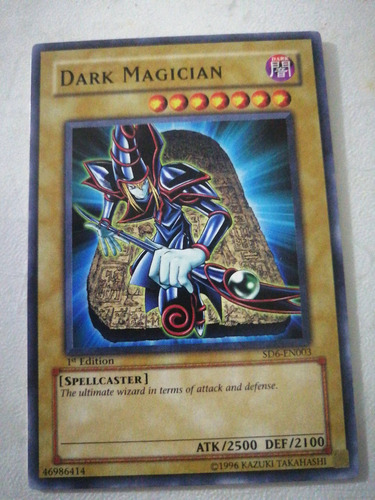 Dark Eradicator Warlock Y Dark Magician - Cartas Yugi Oh (Usado)