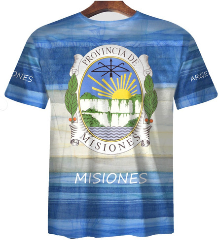 Remera Zt-0213 - Escudo Provincia Misiones