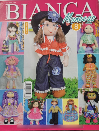 Patrón Molde Revista Bianca Muñecas 8 En Papel Fisica