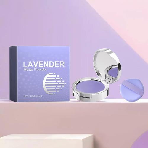 Chillab Polvo Morado,polvo Mate De Lavanda De Oil Control