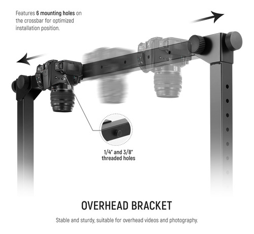 Neewer Overhead Camera Mount Rig Tomas Arriba Placa Qr Arca