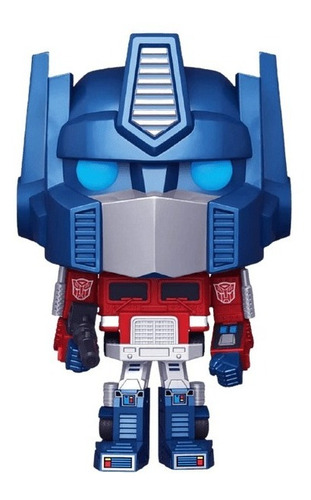 Funko Pop Optimus Prime #22 - Transformes Exclusivo Metallic