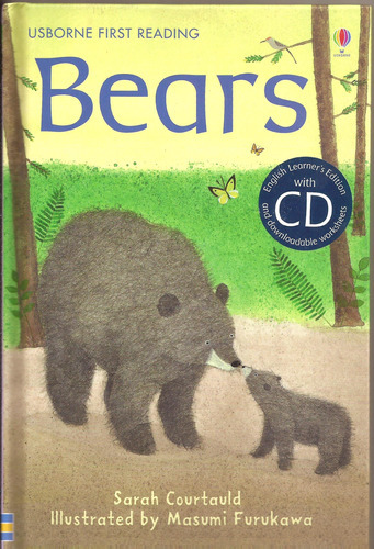 Bears - Usborne First Reading Mauve With Cd Kel Ediciones 