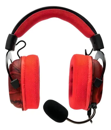 Ryuji  Headset Gamer Redragon Ryuji 7.1 Infernal Dragon - Vermelho Cor
