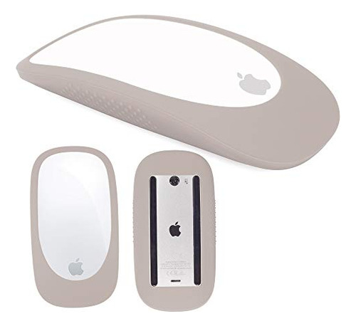 Protector De Silicona Para Mouse Magic Mouse 1/2 Gris Light