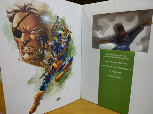 Deathstroke - 1/10 Art Scale Dc Comics Series 2 Iron Studios (Usado)