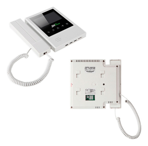 Kit Videoportero Analógico Zkteco Vdpo4-b4 Kit Monitor