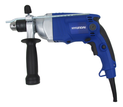 Taladro Hyundai 1050w Percutor 13mm Industrial+mechas+lentes