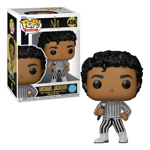Funko Pop Rocks Michael Jackson Rock With You Glitter