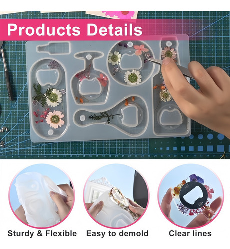 Wa Kit De Moldes Reutilizables Para Abrir Botellas De
