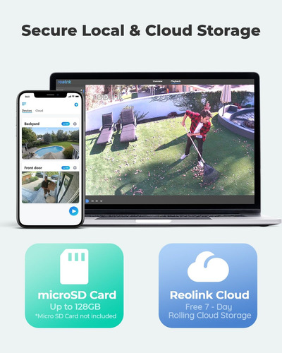 Cámara De Seguridad Celular Reolink Go Plus 2k Hd 4g Lte