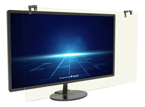 Crysfloa Protector Pantalla Luz Azul Para Monitor 27-28 