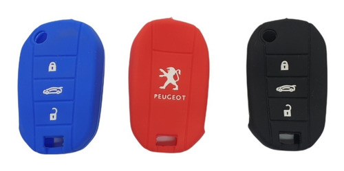 Funda Llave Silicona P/ Peugeot 208 Gti 2008 508- P4-3