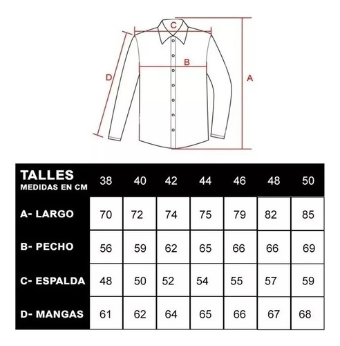 Camisa Manga Larga Cuadros Hombre Con Bolsillo Escosesa