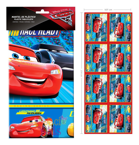 Cars 3 Rayo Mcqueen Mantel Artículo Fiesta - Car0h1 