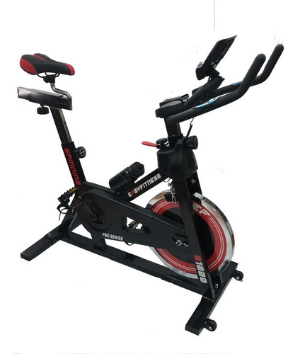 Imagen 5 de 10 de Bicicleta Spinning Easyfitness S1800 18kg Linea 2020