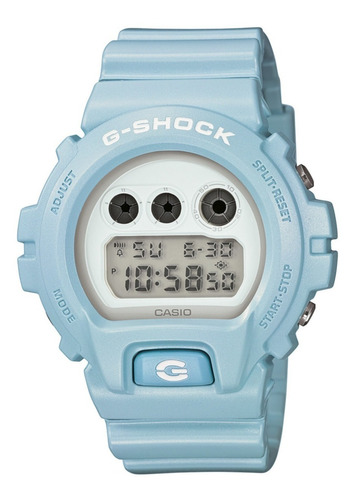 Reloj Casio G Shock Dw 6900sg Azul Cronometro Alarma