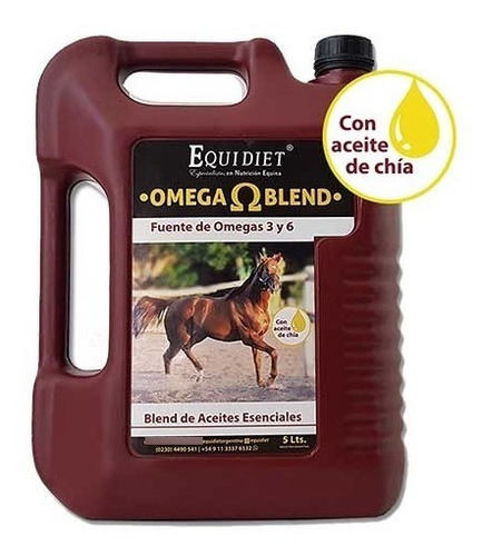 Aceites Esenciales Caballo Arabe Polo Omega Blend Equidiet