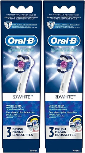 Oral B Pro Eléctrica, Color Blanco Cepillo Para Polvo De