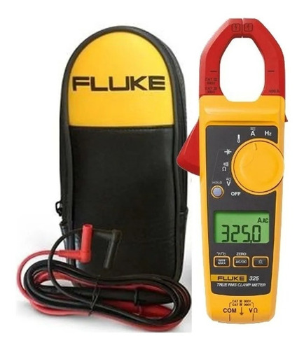 Alicate Amperimetro 400a-600v Ac/dc 325 + Bolsa Fluke