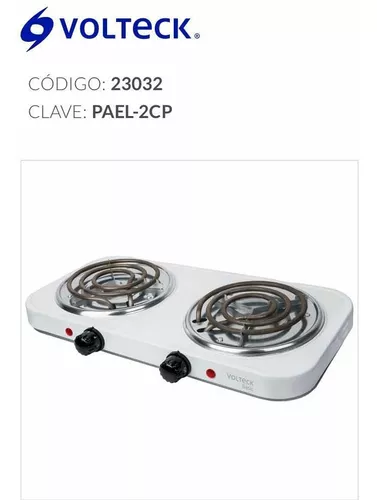estufas electricas estufa portatil cocina 2 quemadores de acero inoxidable  NUEVO