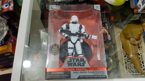Figura Star Wars Elite Series First Order Flametrooper Compl (Usado)