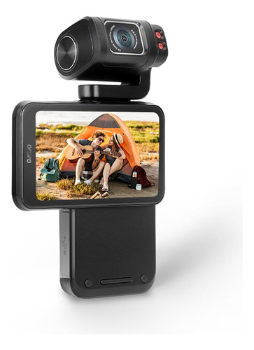 Videocámara 5k, Cámara Digital De Bolsillo Uhd De 36mp, Giro