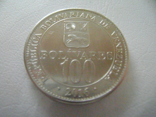 Monedas De 2016 Dificil, 4  De 10,50 Y 100   Bs. 36.000.000_