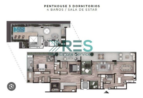 Departamento En Venta De 4 Dorm. En Vitacura