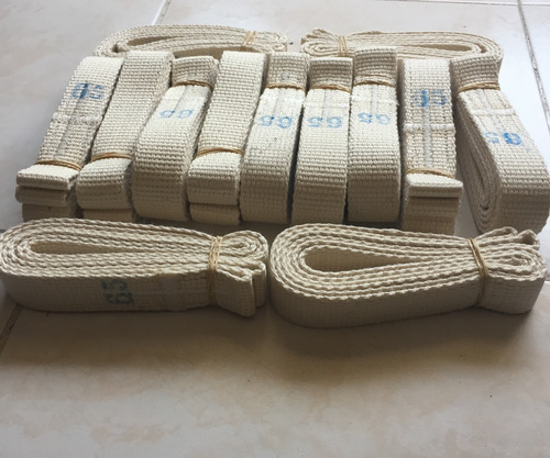 Bandas De Algodón Doble Capa Para Máquinas Bolseadoras