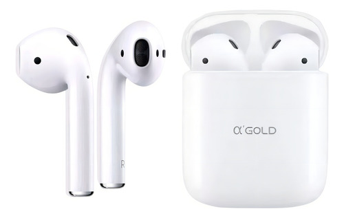 Fone Bluetooth Sem Fio Compatível Com Android E Ios Premium Cor Branco