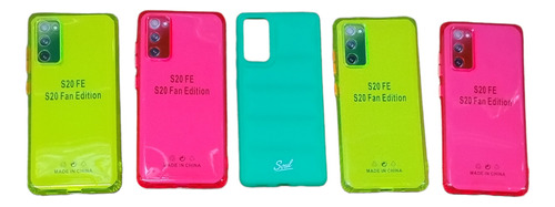 Lote Pack De 5 Fundas Para Samsung S20 Fe Surtidas X Mayor