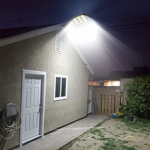 Lamparas Solares Exterior 279led Con Sensor Y Mando A Distan