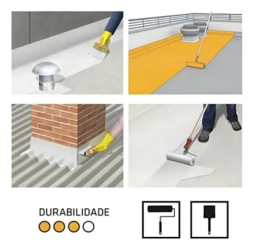 Quartzolit Super Manta Liquida Cor Cinza Concreto 12kg Acabamento Fosco